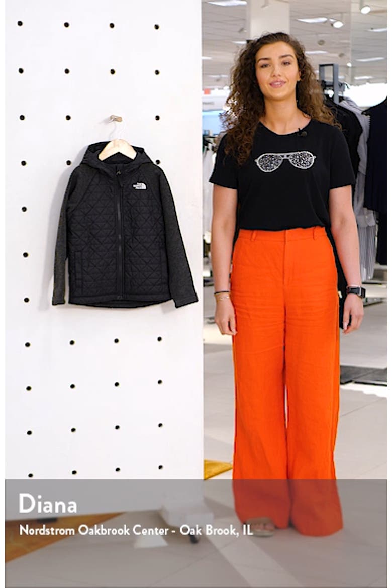 Water Repellent Quilted Sweater Fleece Jacket video