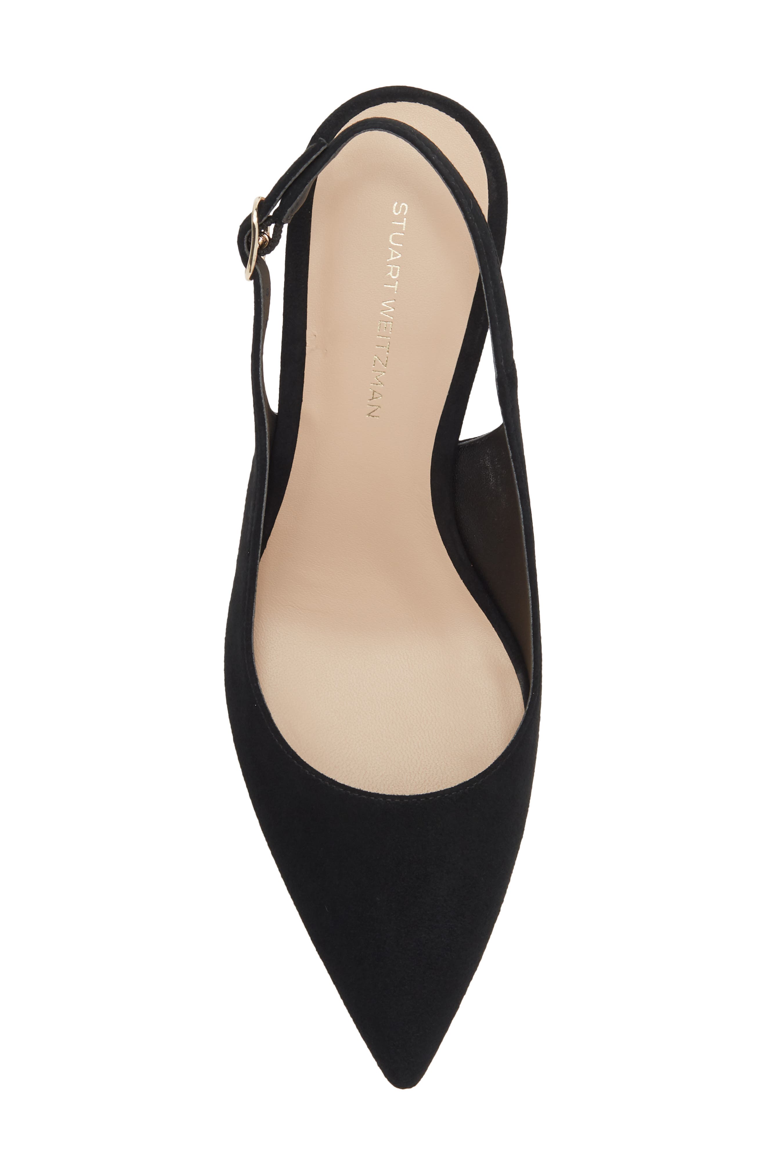 Isla Slingback Pump, Alternate, color, BLACK