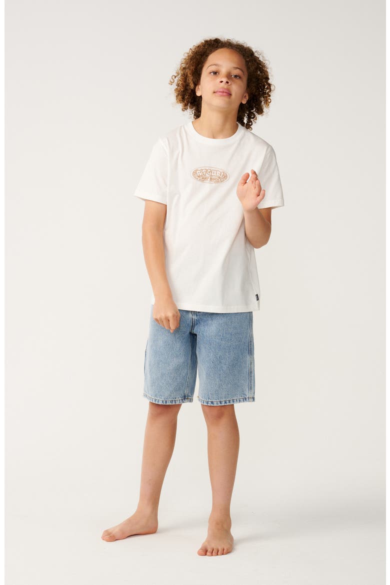 Kids' Surf Shack Graphic T-Shirt, Alternate, color, BONE