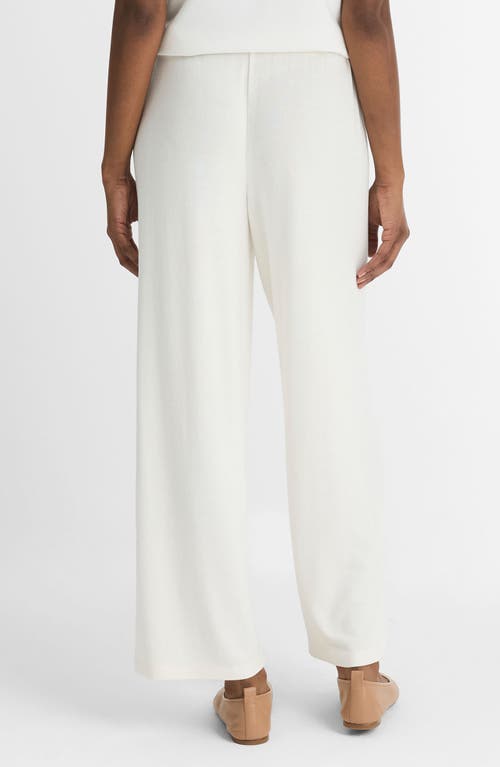 Vince Cropped Lounge Pant In Bone In Bone