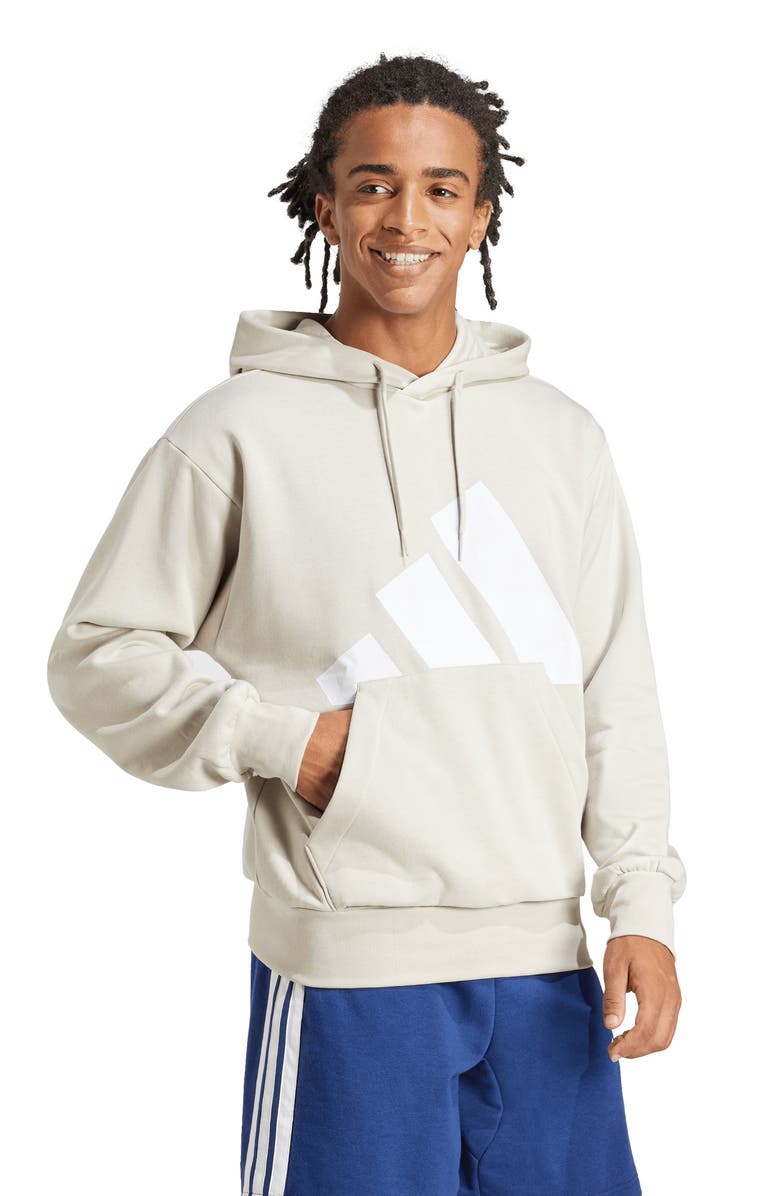 adidas Graphic Hoodie, Alternate, color, Wonder Alumina/ White