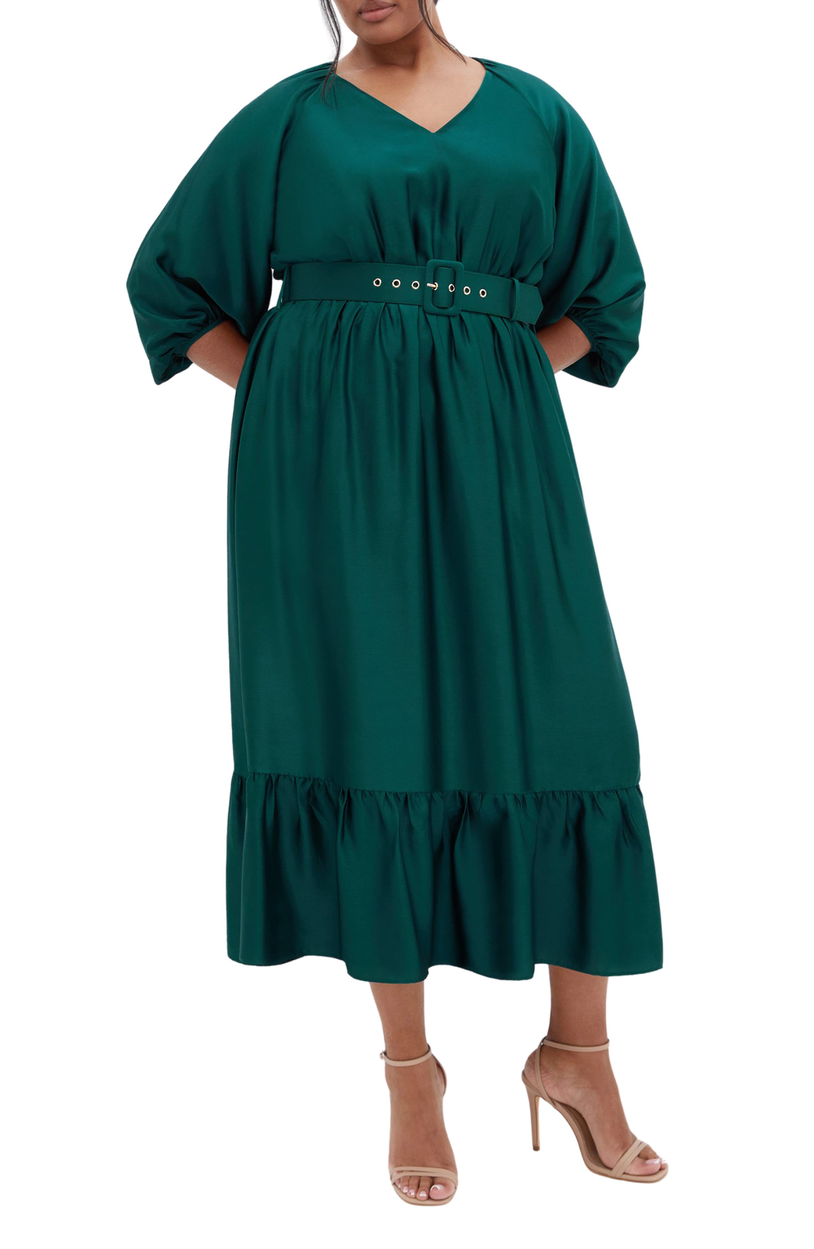 Betty Belted Midi Dress