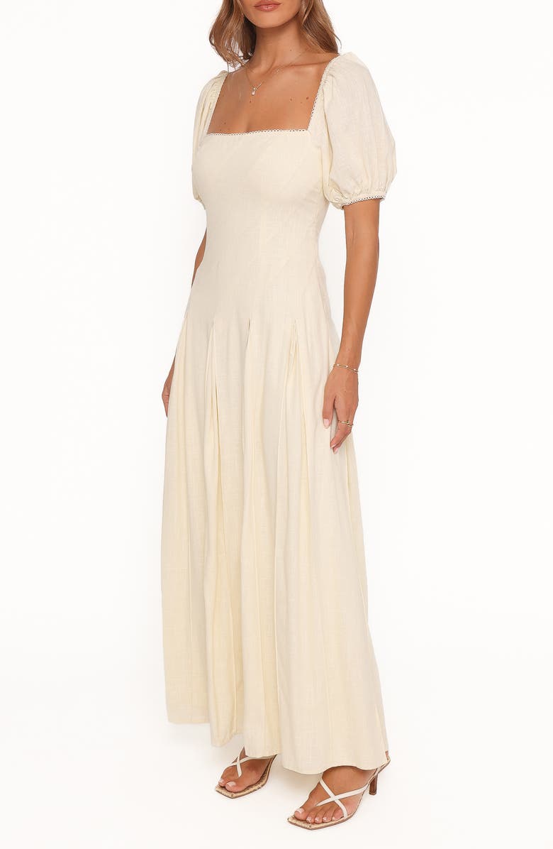 Petal & Pup Kinlee Puff Sleeve Maxi Dress, Alternate, color, 