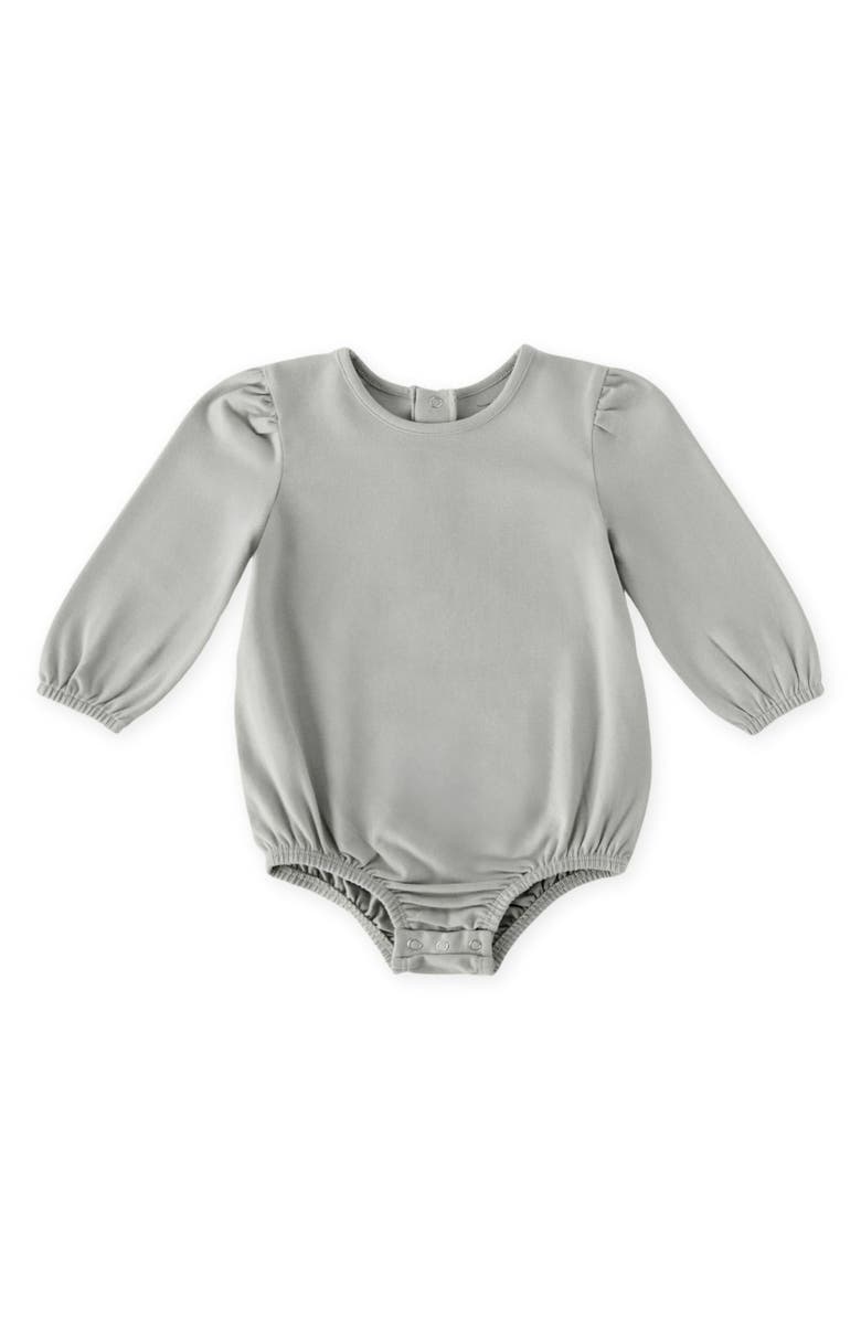 Pehr Essentials Puff Sleeve Bodysuit, Main, color, Soft Sea