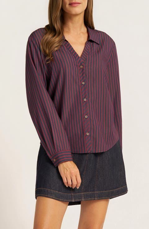 Clover Button Front Shirt