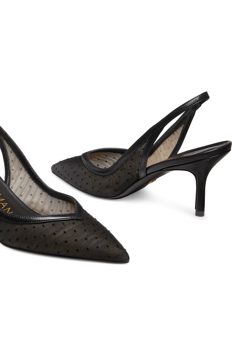 Stuart Weitzman Eva 75 Pointed Toe Slingback Pump, Alternate, color,