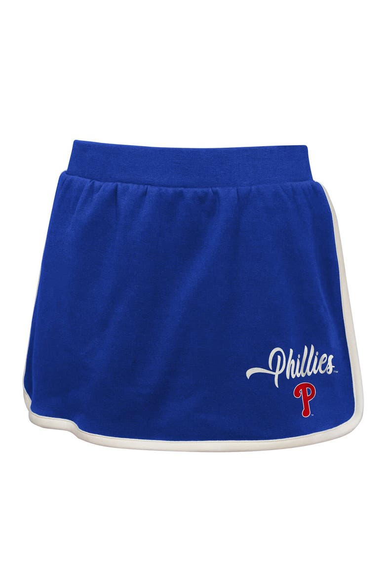 Girls Youth Royal Philadelphia Phillies Base Trainer Johnny Polo and Skort Set, Alternate, color, Royal