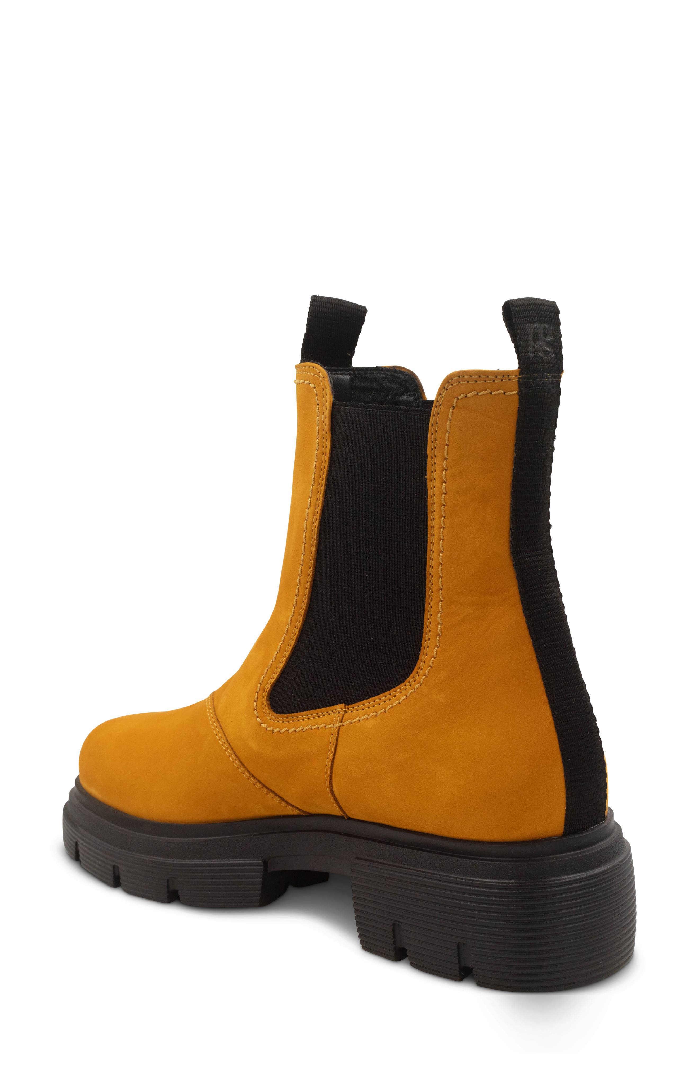 Junior Chelsea Boot, Alternate, color, CURRY NUBUK