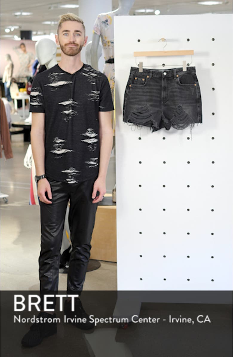 Ripped Mom Denim Shorts, sales video thumbnail