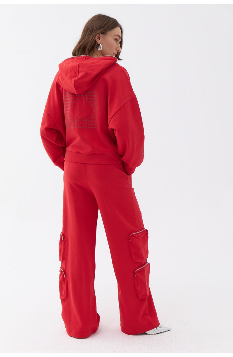 Nocturne Hooded Oversize Sweatshirt, Alternate, color, 