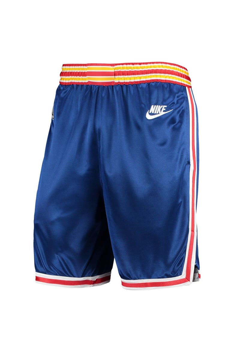 Men's Nike Royal/White Golden State Warriors 2021/22 Classic Edition Warriors Origins Swingman Performance Shorts, Alternate, color, Royal