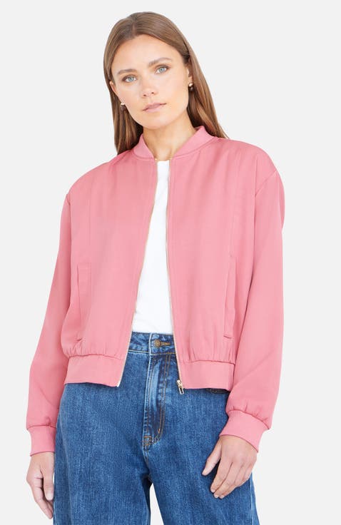 Relaxed Lightweight Bomber Jacket