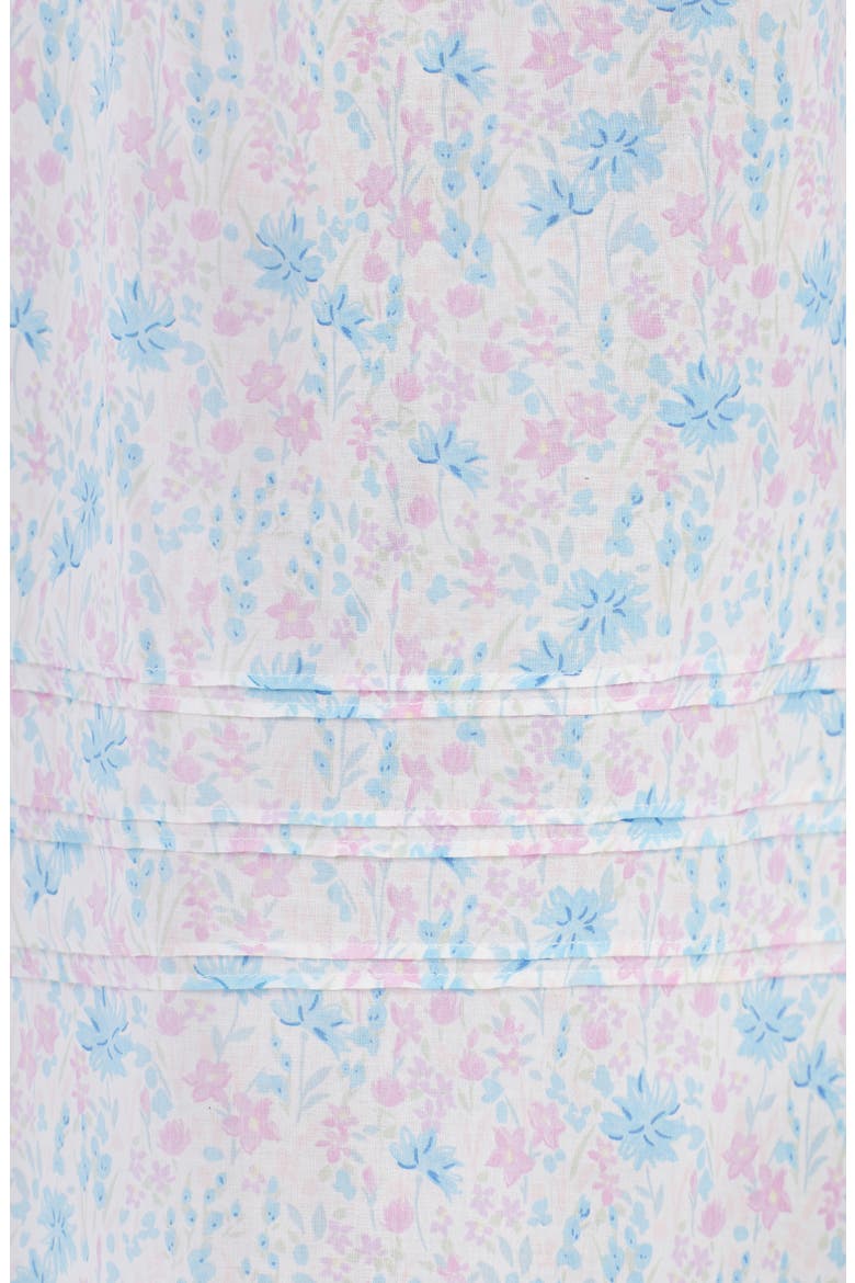 Ballet Nightgown, Alternate, color, WHITE GROUND MULTI FLORAL