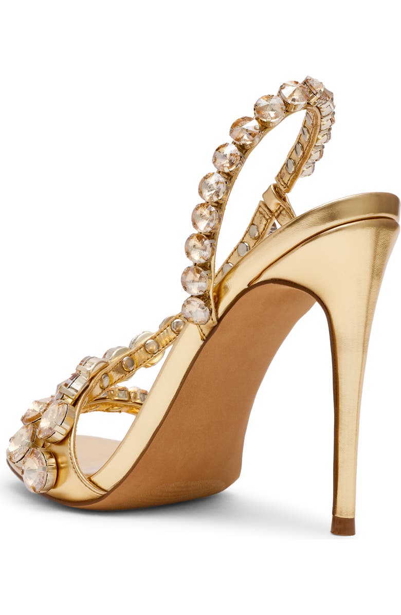 Steve Madden Nylie Slingback Sandal, Alternate, color, Gold Multi