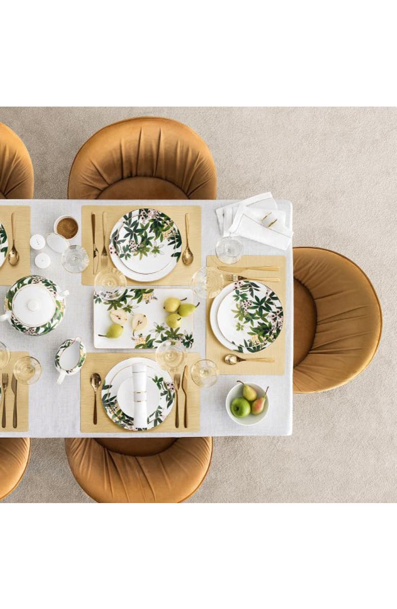 Togas Belize plate, Alternate, color, White