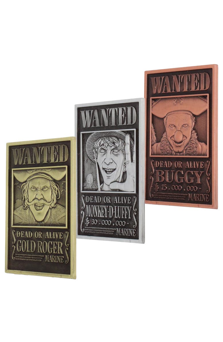 Exquisite Gaming Digiplate Starter Pack One Piece, Wanted Posters, Alternate, color, Multicolored
