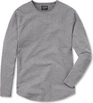 Cuts AO Curved Hem Long Sleeve T-Shirt