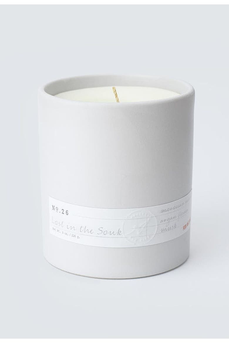 No. 26 In The Souk Scented Candle, Main, color, White