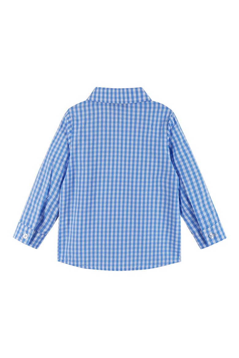 Button-Up Shirt, Suspenders, Pants & Bow Tie Set, Alternate, color, LIGHT BLUE