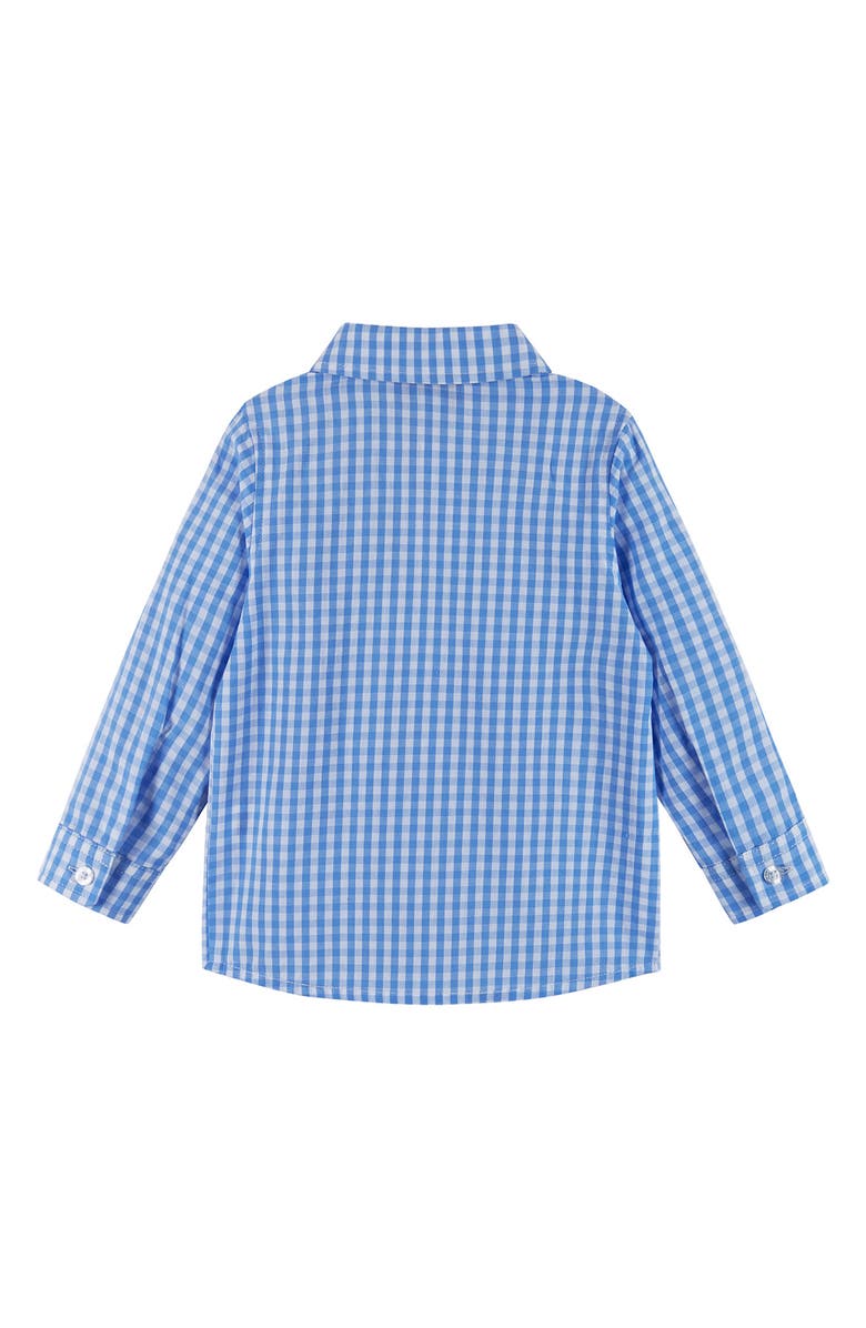 Andy & Evan Button-Up Shirt, Suspenders, Pants & Bow Tie Set, Alternate, color, Light Blue