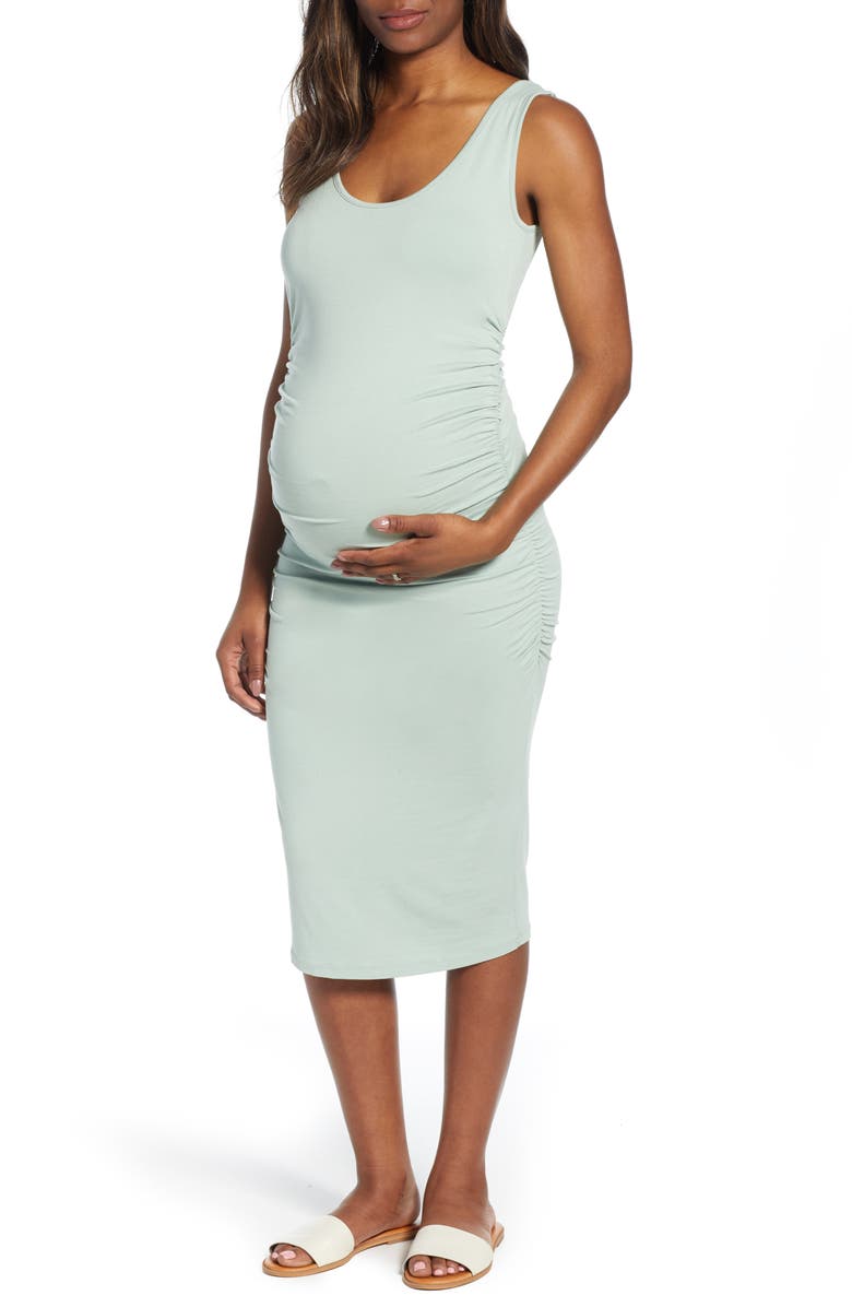 Isabella Oliver Ellis Maternity Tank Dress, Main, color, 