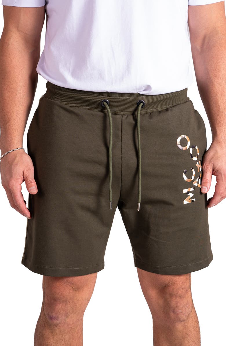 Maceoo Resistanceemb Green Shorts, Main, color, 
