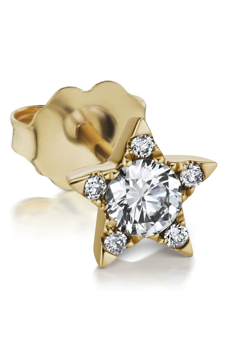 MARIA TASH Diamond Star Stud Earring, Main, color, 