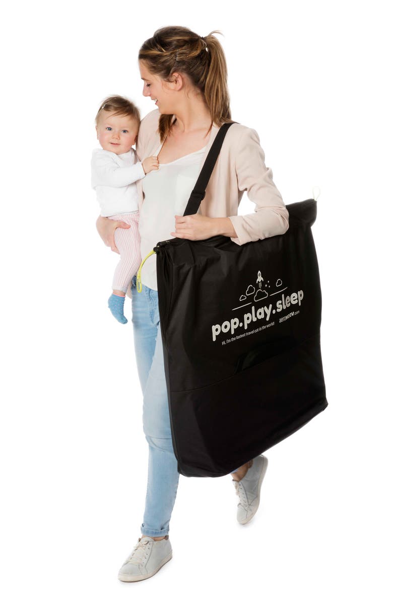 AEROMOOV Instant Travel Cot Playard, Alternate, color,