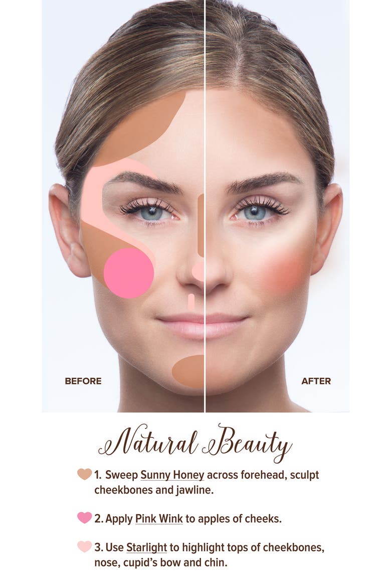 Natural Face Palette, Alternate, color, NO COLOR