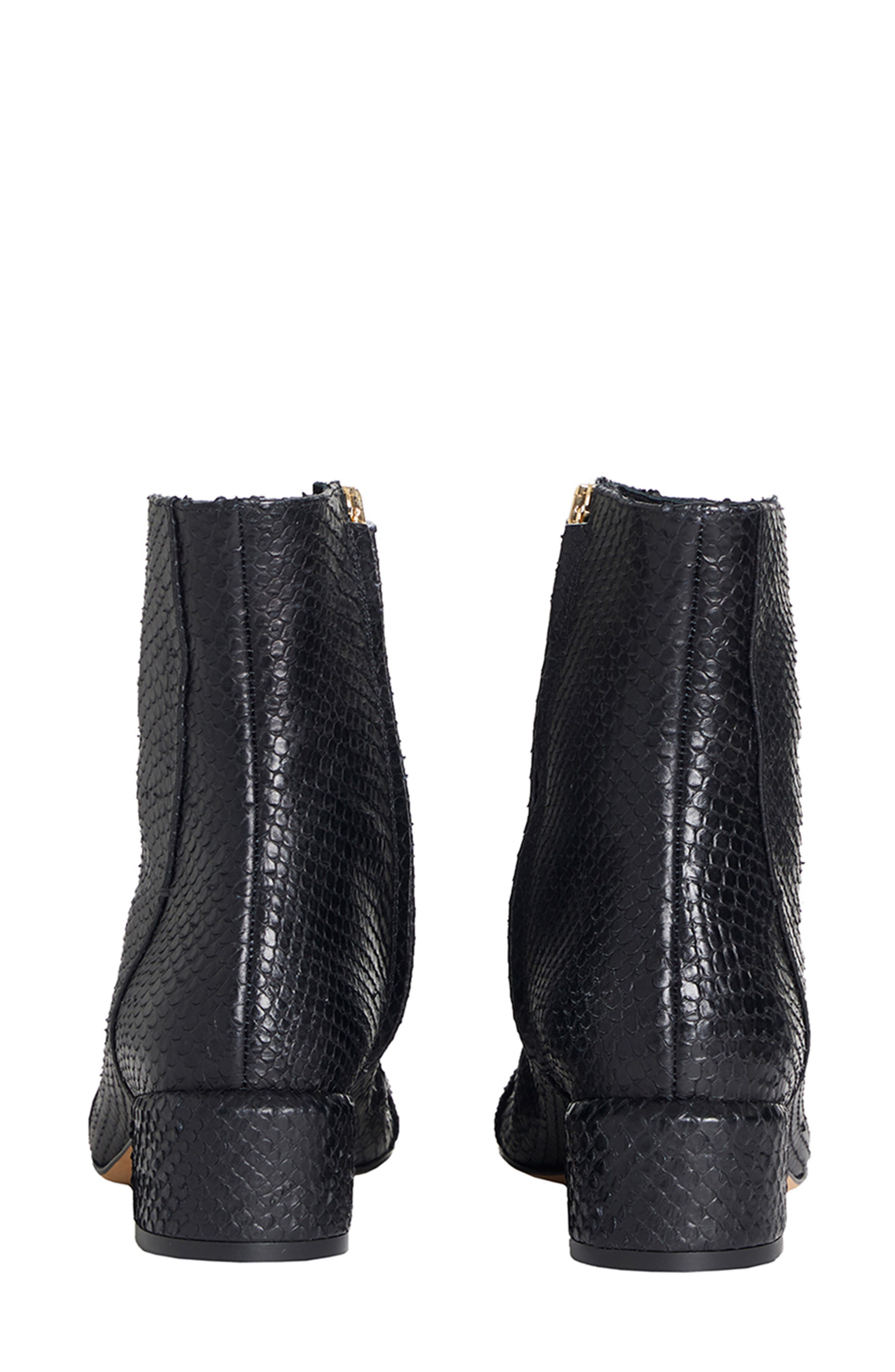 Wyatt Buckle Bootie, Alternate, color, BLACK