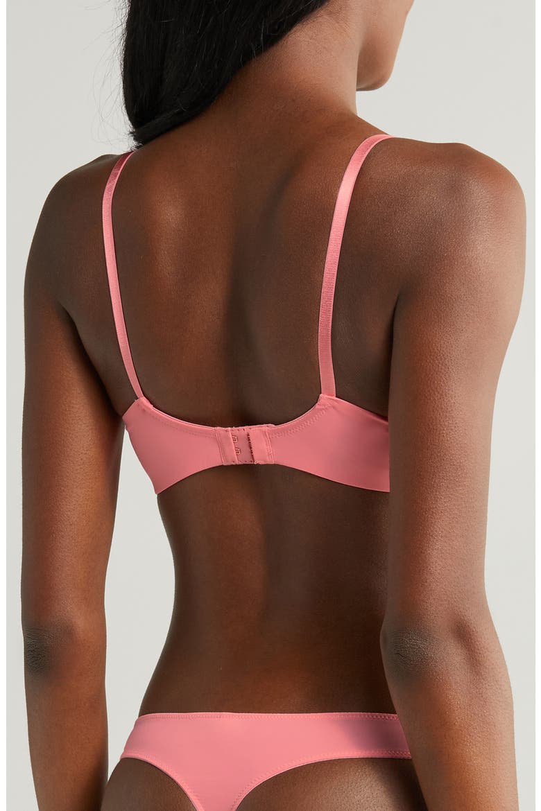 Entice Underwire Balconette Bra, Alternate, color, GERANM/CSH