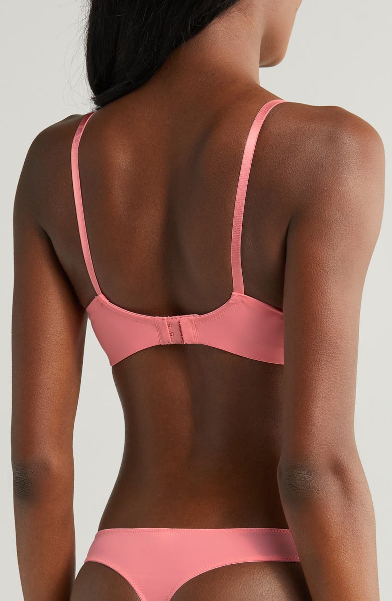 Skarlett Blue Entice Underwire Balconette Bra, Alternate, color, Geranm/Csh