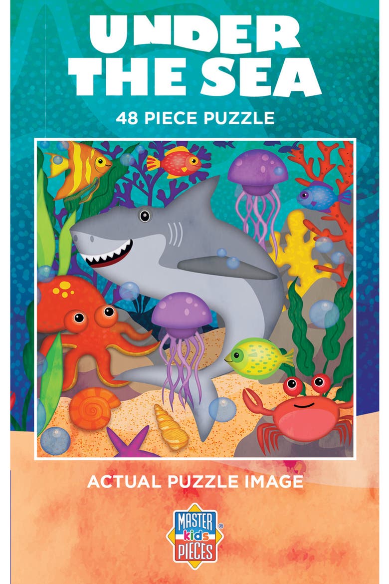 Under the Sea 48 Piece Value Puzzle, Alternate, color, Multicolor
