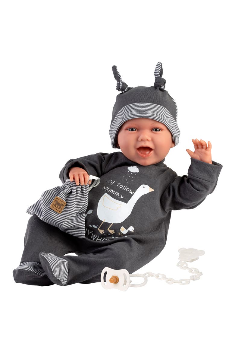 Luis 16.5-Inch Laughing Articulated Baby Doll, Alternate, color, MULTI