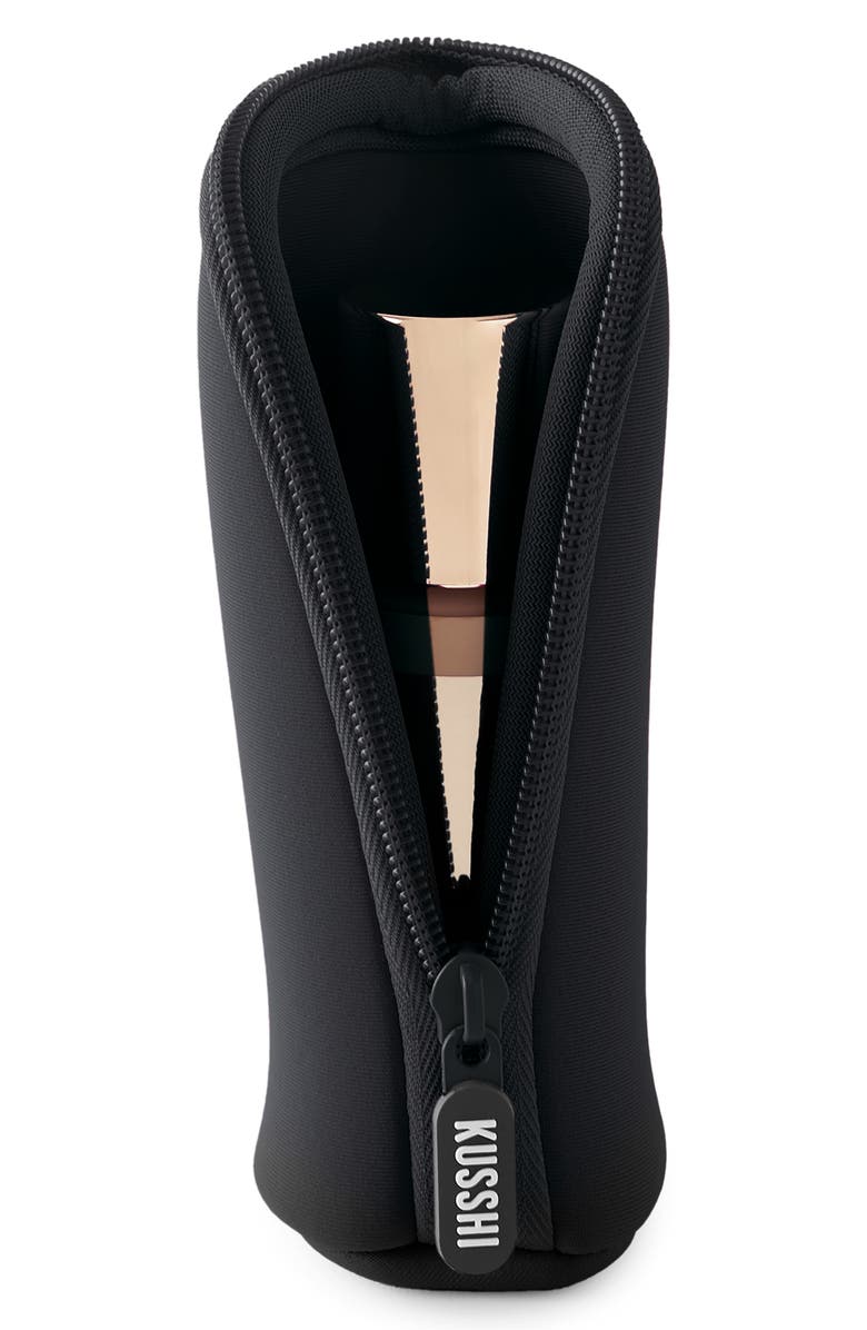 KUSSHI Set of 4 Travel Bottle Protectors, Alternate, color, Black