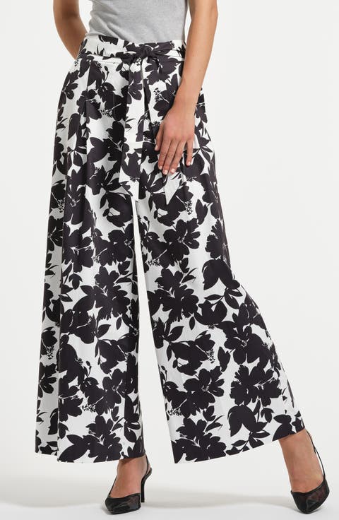 Belted Palazzo Pants
