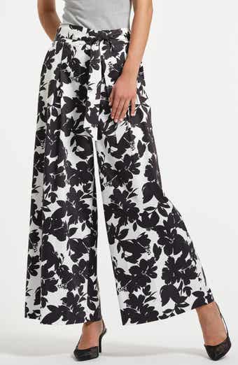 Isaac Mizrahi New York Belted Palazzo Pants
