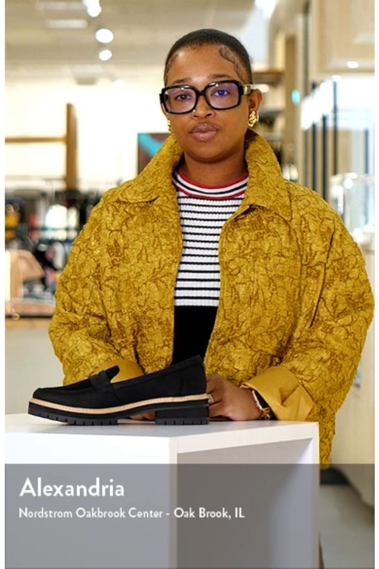 Cara Platform Penny Loafer video