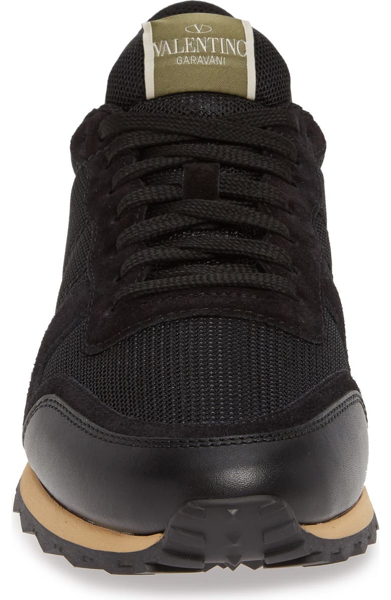 Valentino Garavani Nylon Rockrunner Sneaker, Alternate, color,