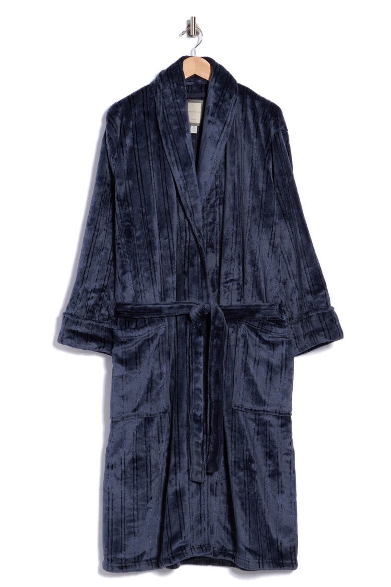 Belted Robe, Alternate, color, NAVY