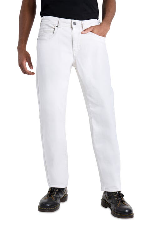 Saddle Stitch Slim Fit Jeans