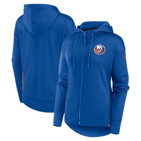 Women's Fanatics Branded  Royal New York Islanders Authentic Pro Scuba Full-Zip Hoodie