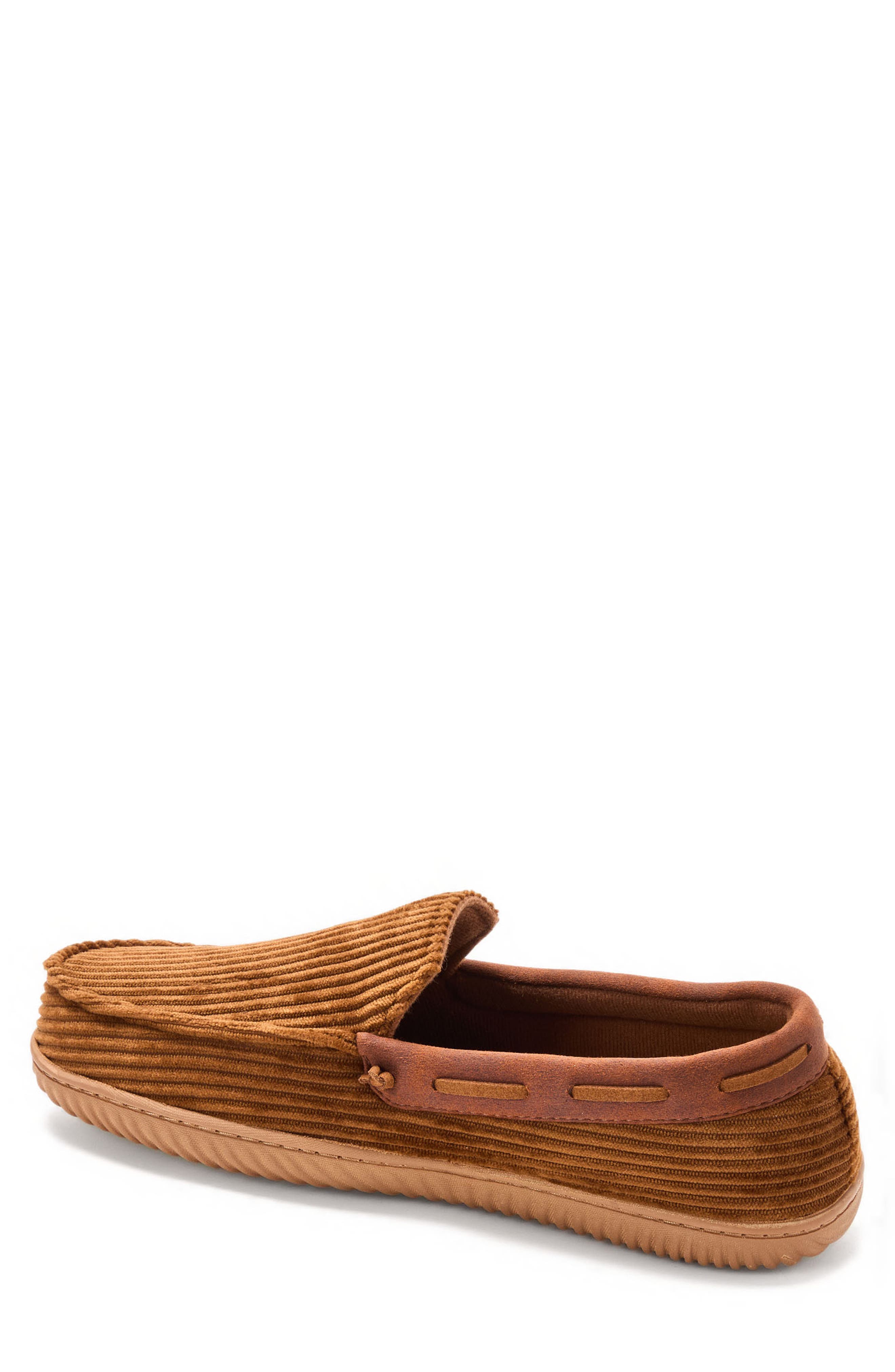 DEARFOAMS Corduroy Slipper, Alternate, color, Tan