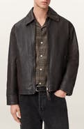 AllSaints Garrison Leather Jacket