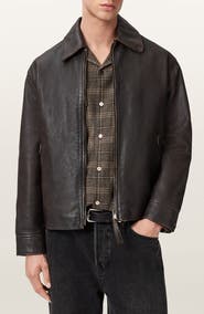 AllSaints Garrison Leather Jacket