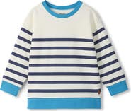 Hatley Kids' Preppy Stripe Sweatshirt