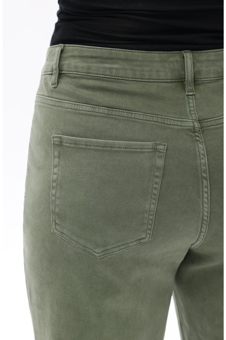 Straight Leg Ankle Jeans, Alternate, color, GREEN