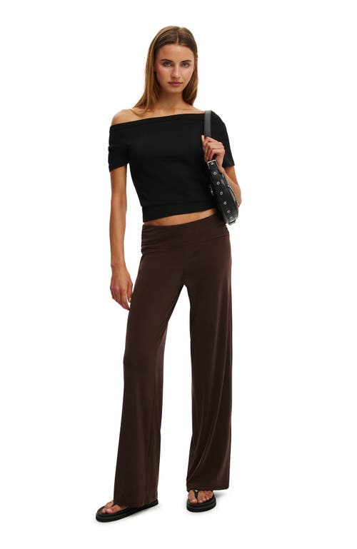 Cotton On Honey Pant In Brown