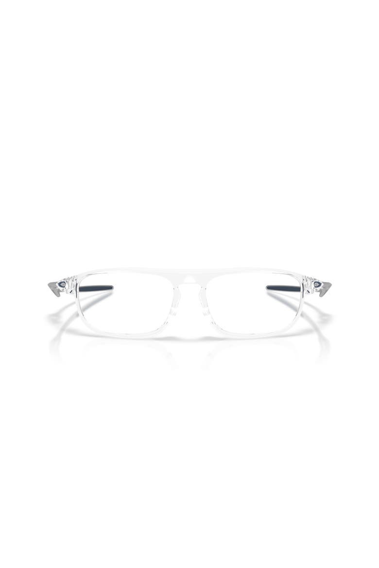 53mm Rectangle optical glasses, Alternate, color, Transparent