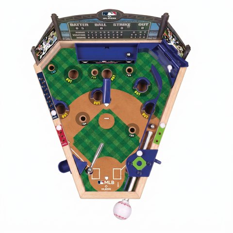 MLB Wooden Pinball Baseball Game